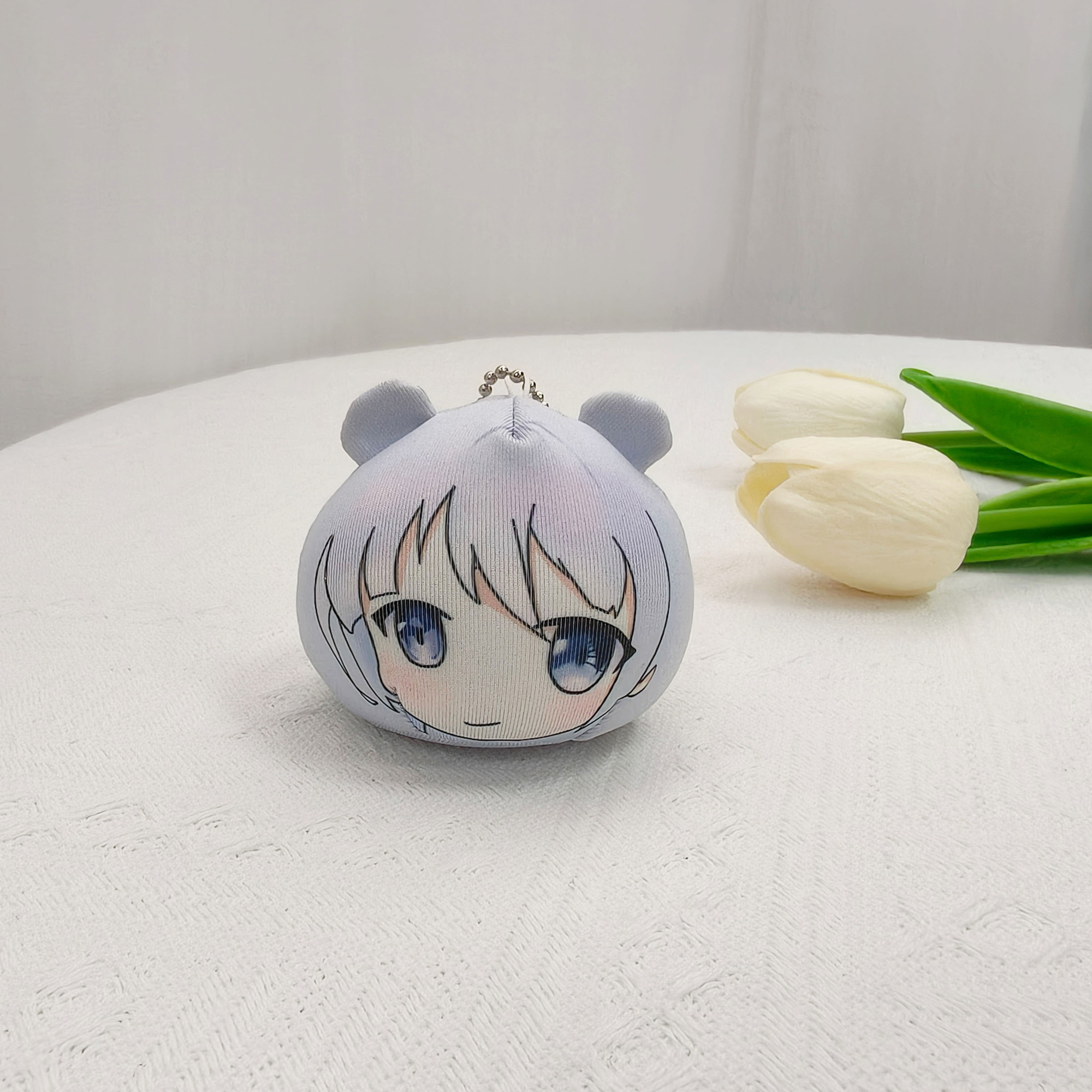 おまんじゅうキーホルダー