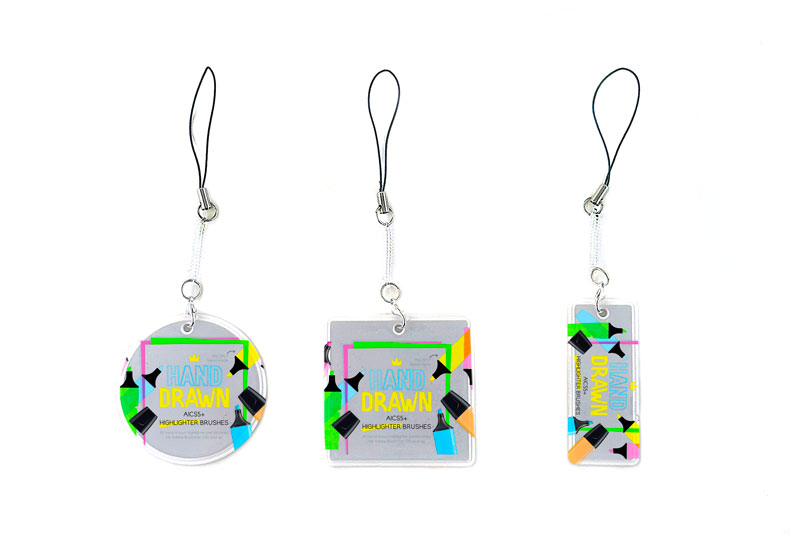 リフレクターキーホルダー OEM製作