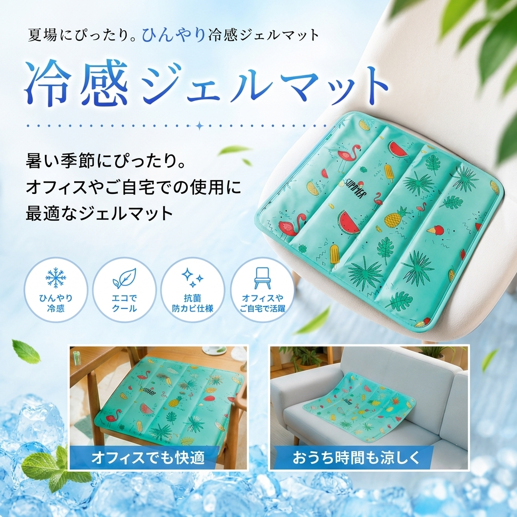冷感ジェルマット