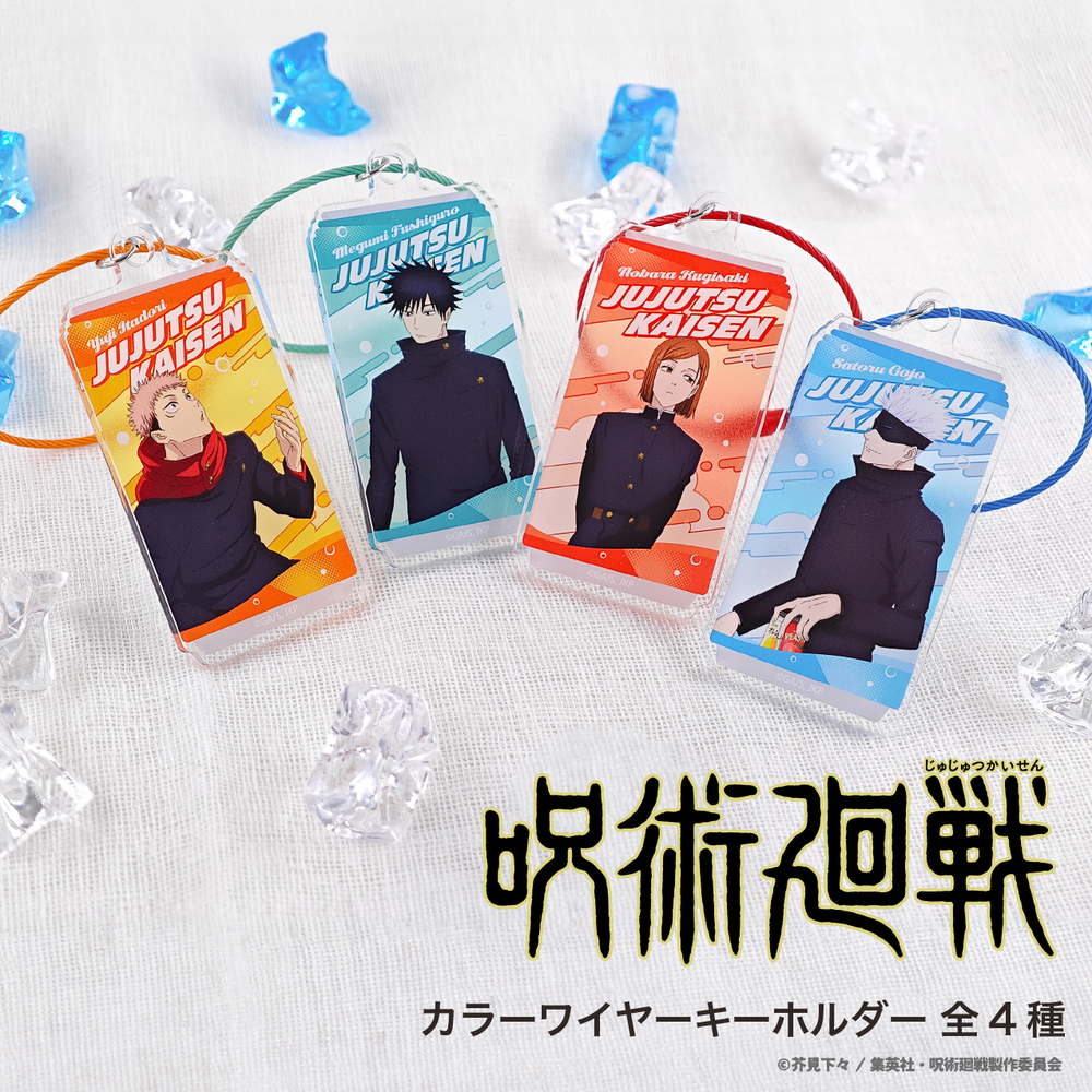 呪術廻戦 渋谷事変 カラーワイヤーキーホルダー|
