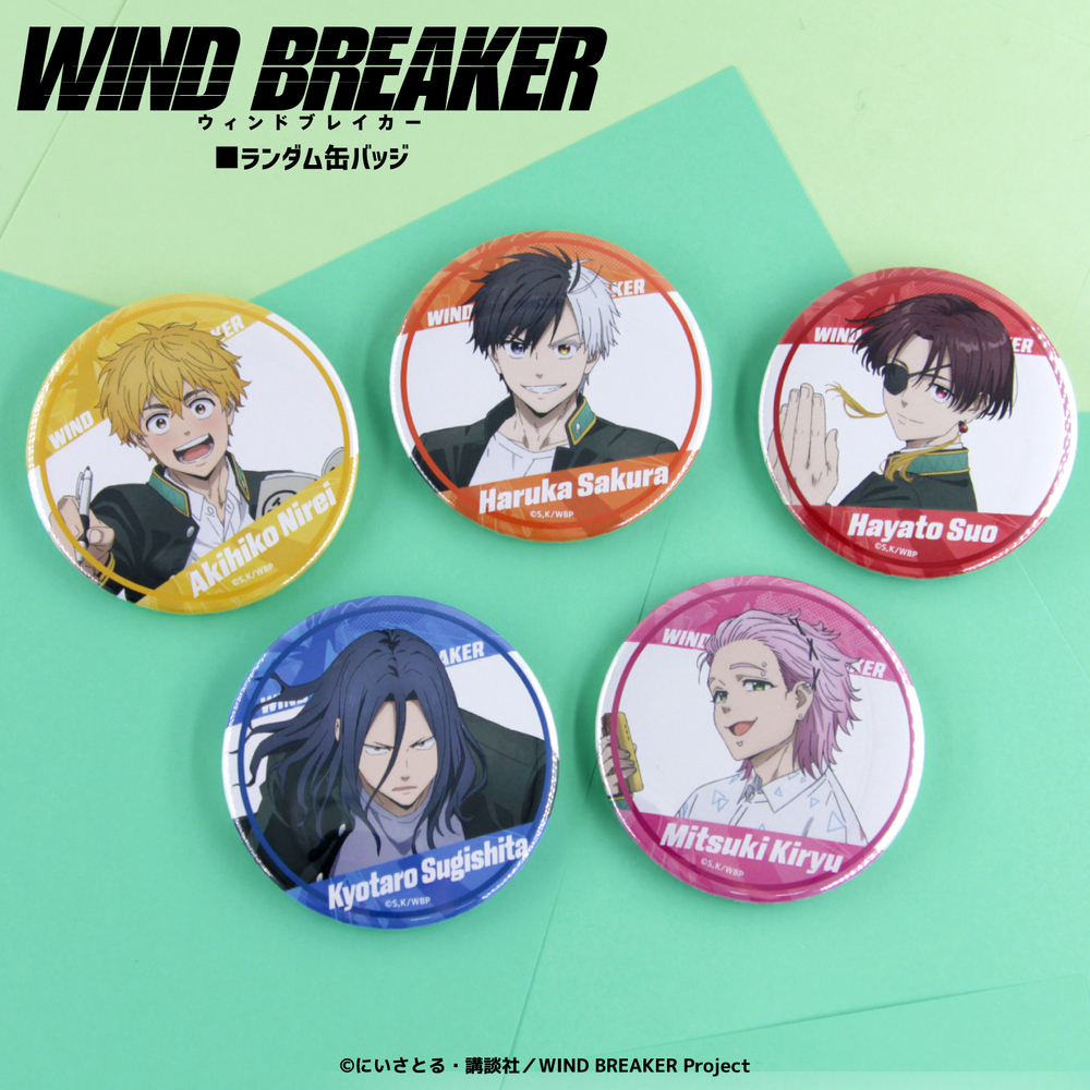 WIND BREAKER ランダム缶バッジ|